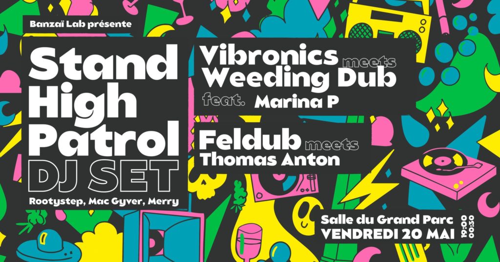 feldub - stand high patrol - vibronics - weeding dub